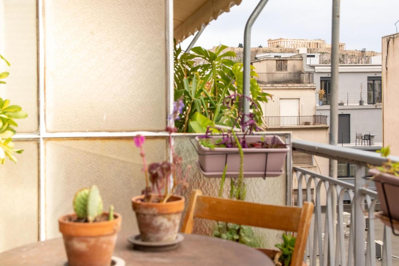 Mosaics Central Studio Apartm With Acropolis View Афины Экстерьер фото